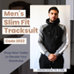 Slim Fit Fleece 3 Tone Tracksuit with Hoodie