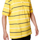 Striped Pique Polo T-Shirt Short Sleeve (65% Cotton, 35% Polyester)