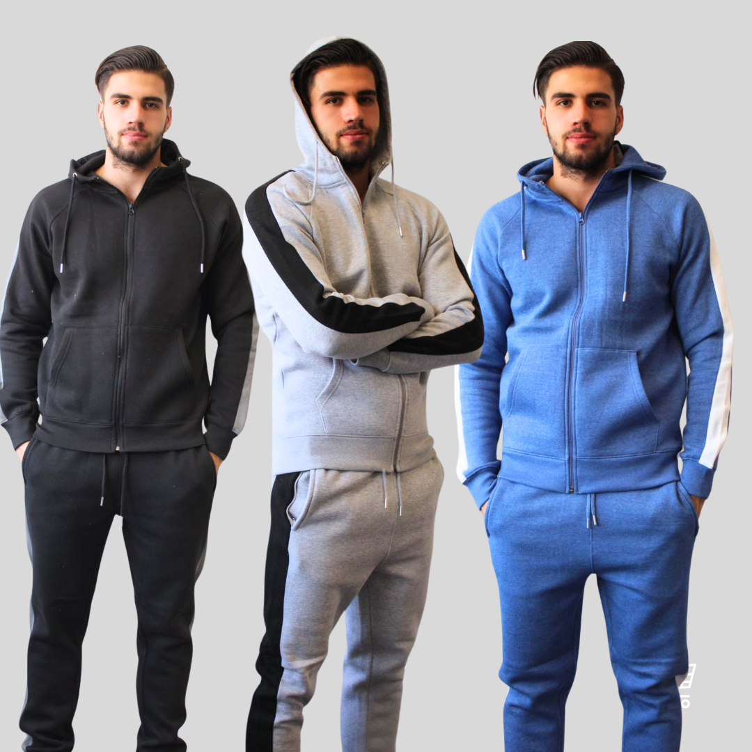 Zip Up Two-Tone Tracksuit