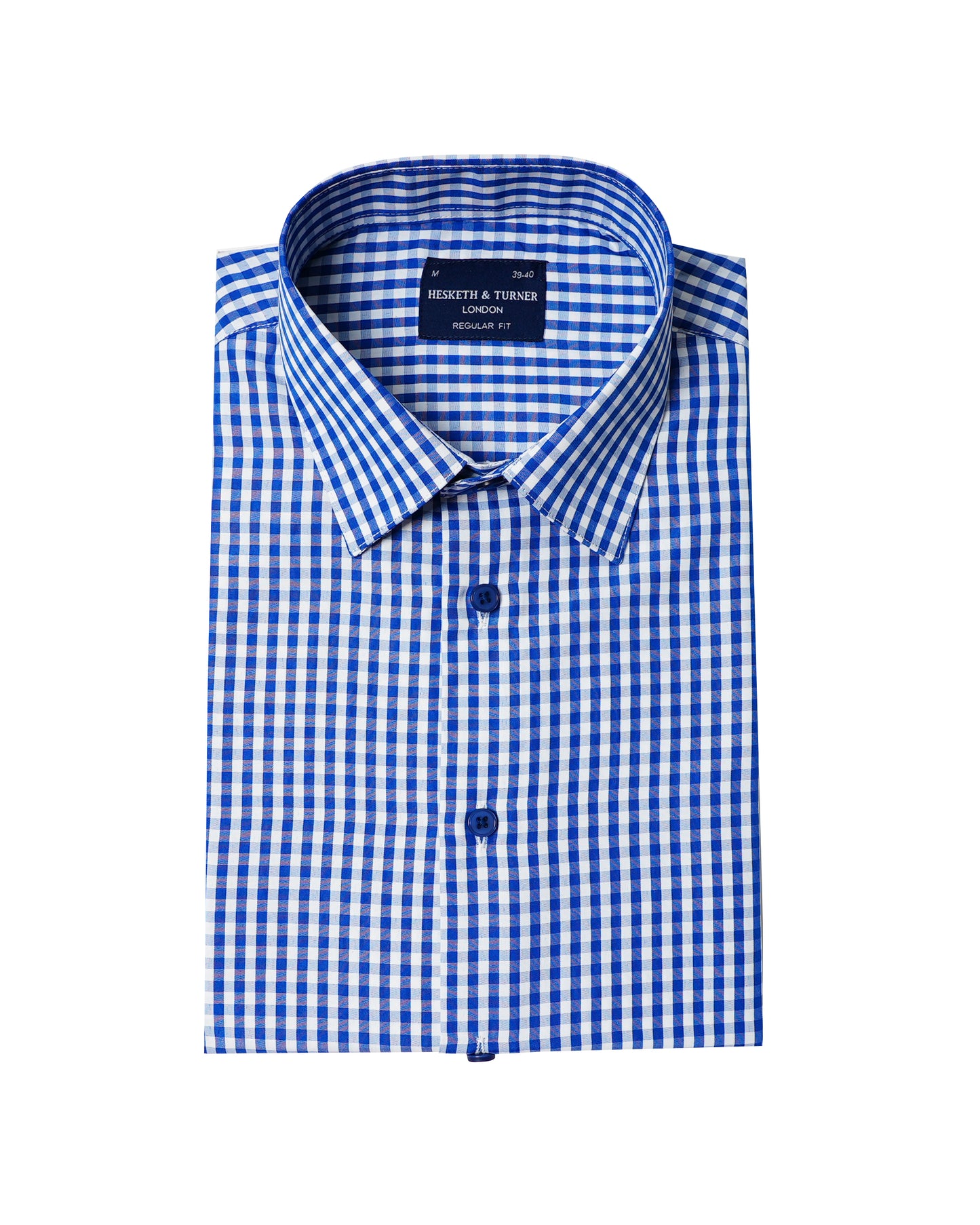 Regular Fit Short Sleeve Check Pattern Shirt (2281)